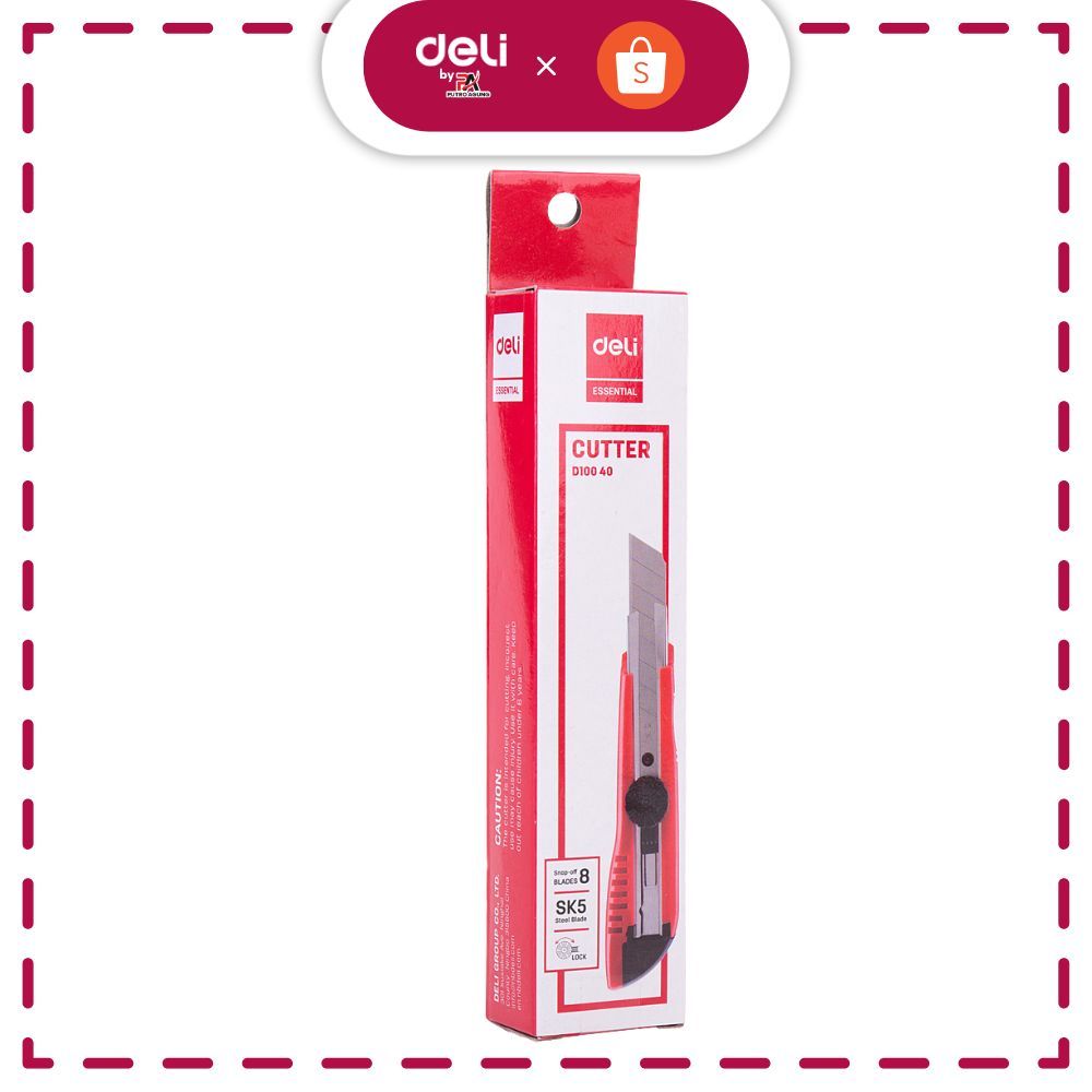 

Deli Cutting Knife (Red) CD10040