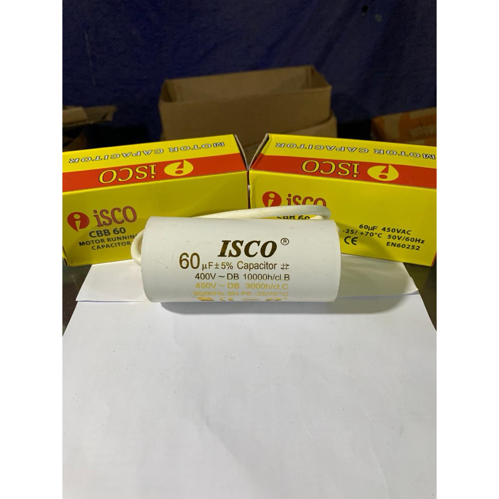 Capacitor Isco 60 uf 450V