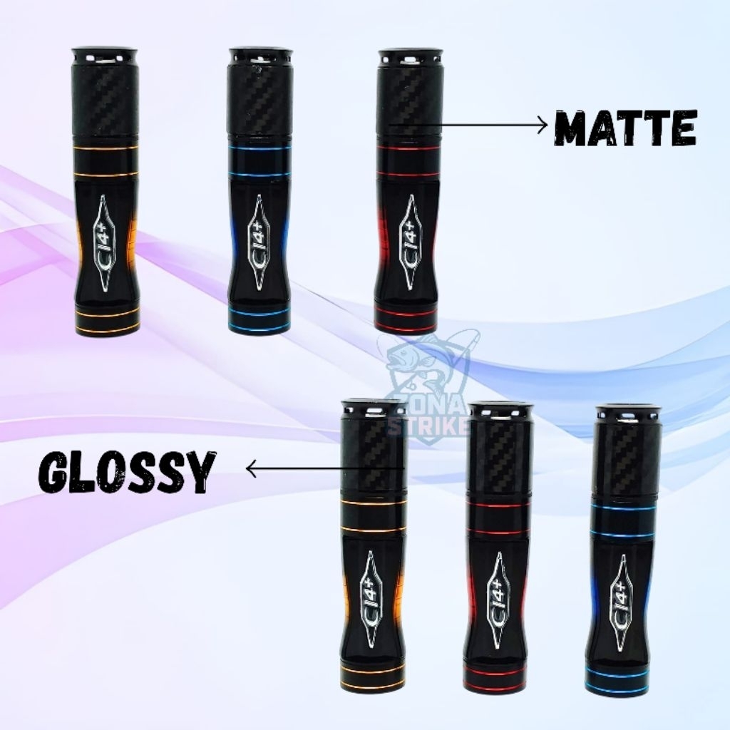 Reel Seat MLS Terbaru LOCK CLIKER SPECIAL EDITION - Reel Seat Carbon  - Reel Seat Custom Joran Panci