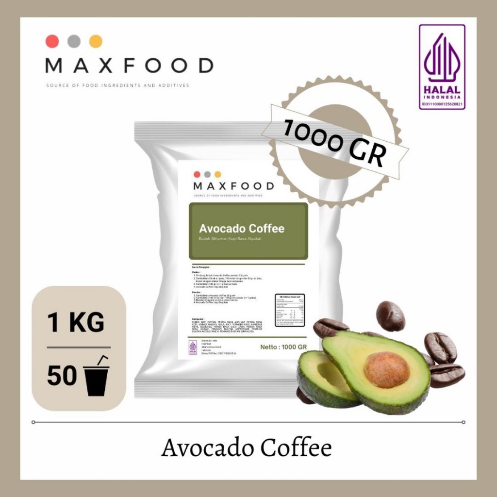 

MAXFOOD - [FLASH SALE] Powder Drink dan Whipping Cream Mix Varian - 1 KG