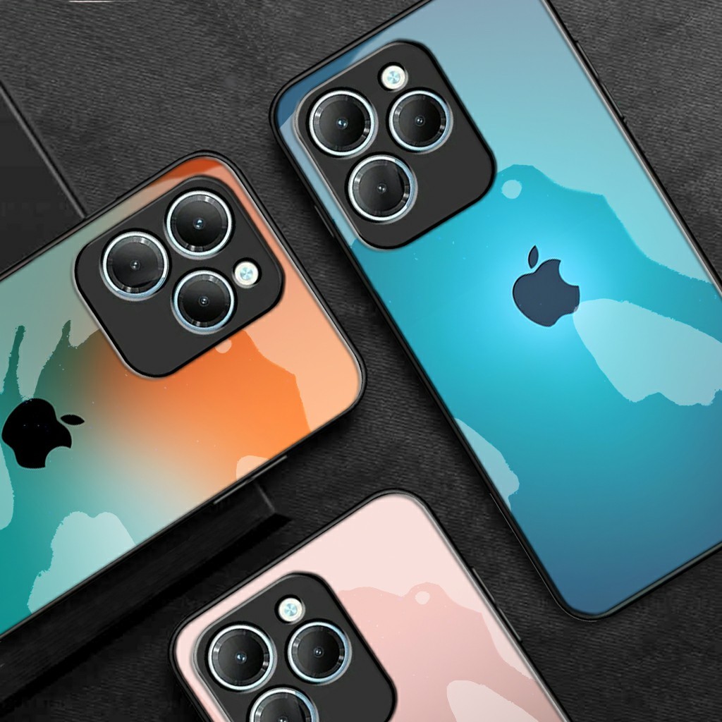 Softcase Glass Kaca Infinix Hot 40 Infinix Hot 40i Infinix Hot 40 Pro Terbaru 2024 [UCK39] Case Infi