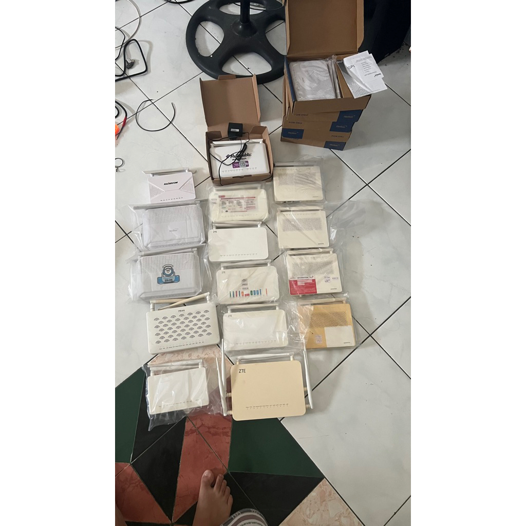 Router Gpon zte,huawei,fiber