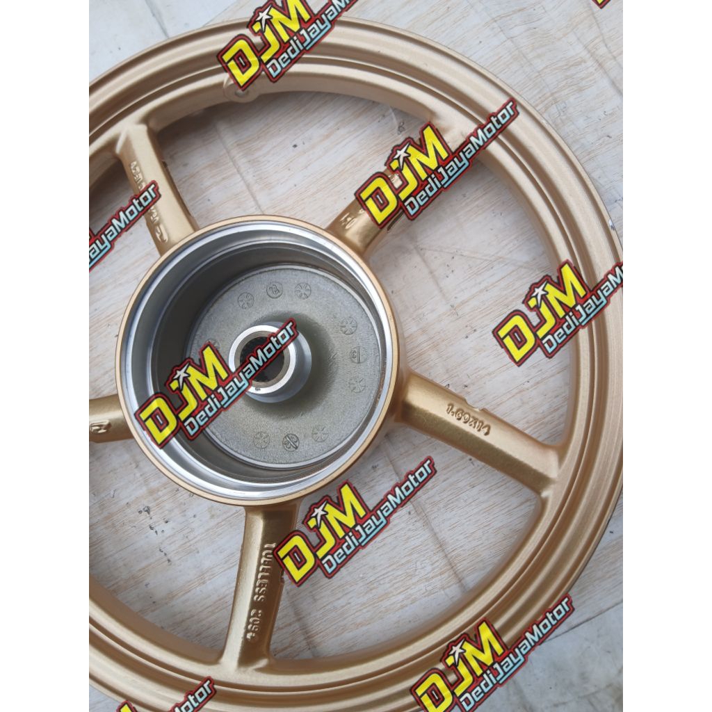 VELG PELEK RECING HONDA MEREK RCB BELAKANG AJAH HONDA VARIO 150/125 UKURAN VELG 14 LEBAR 160