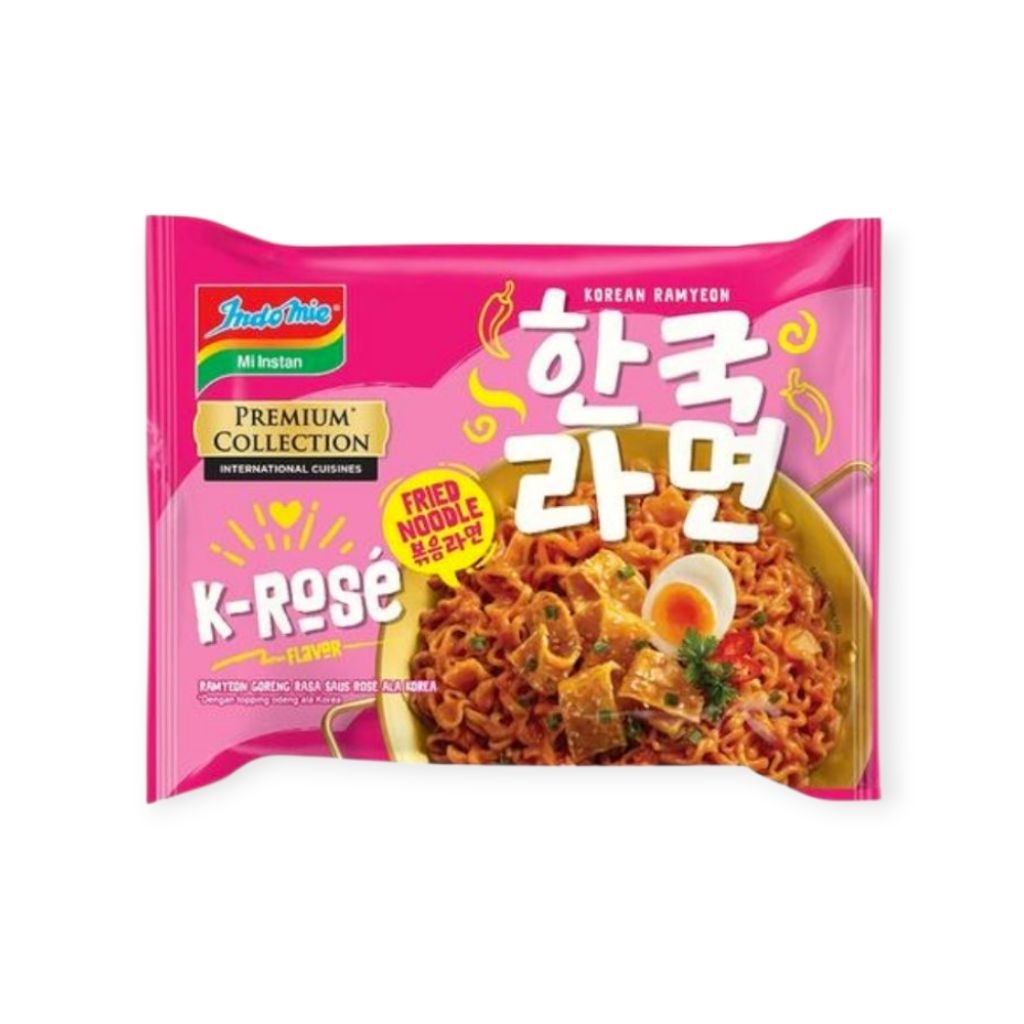 

Indomie Korean K Rose 85g