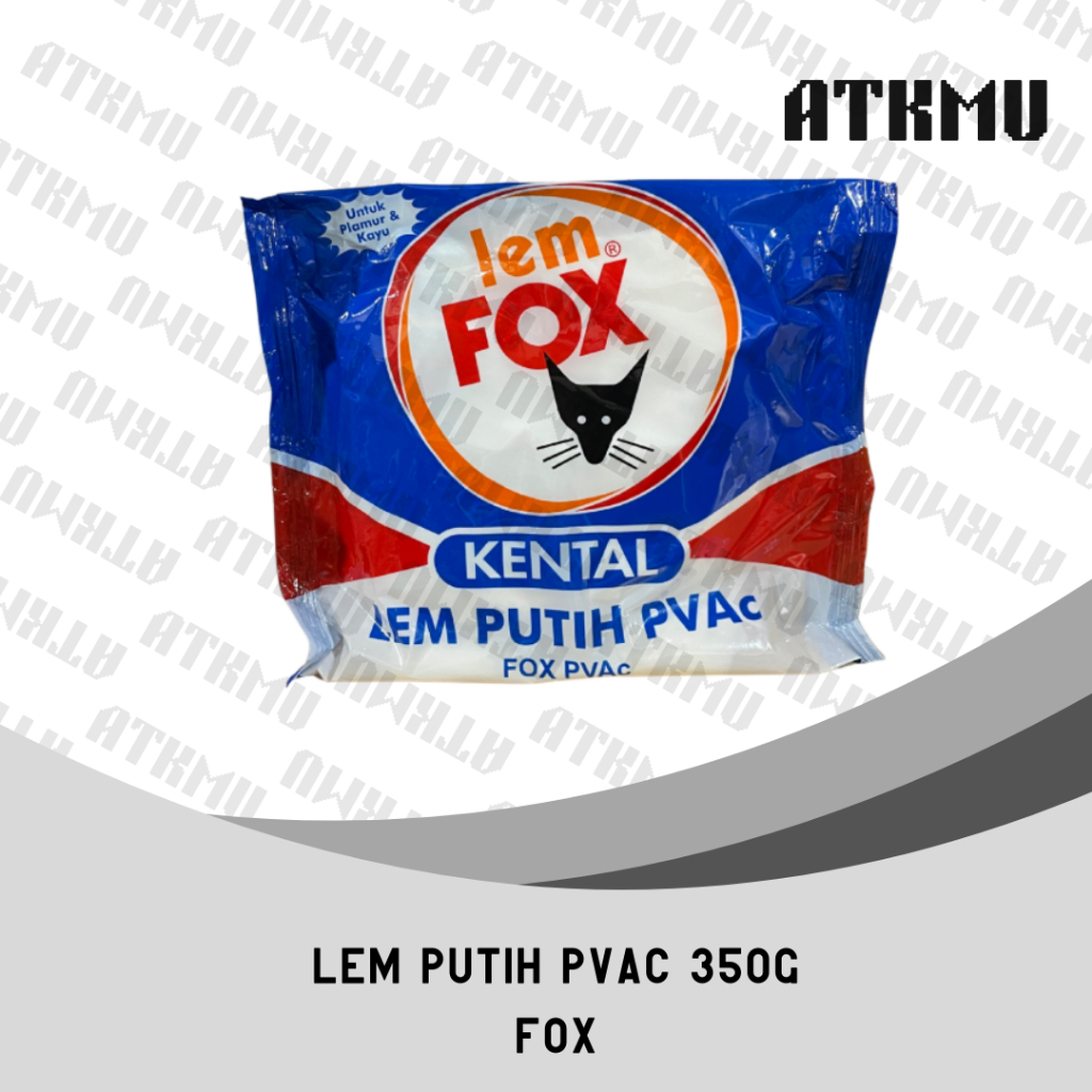 Lem Putih PVAc Putih Biru Refill lem FOX