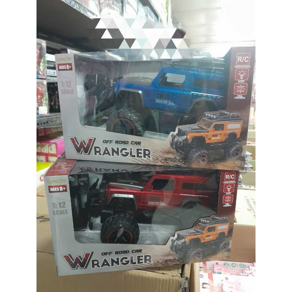 Mainan Anak Mobil Remote Wrangler Jeep Remote Control Mobil RC Jeep