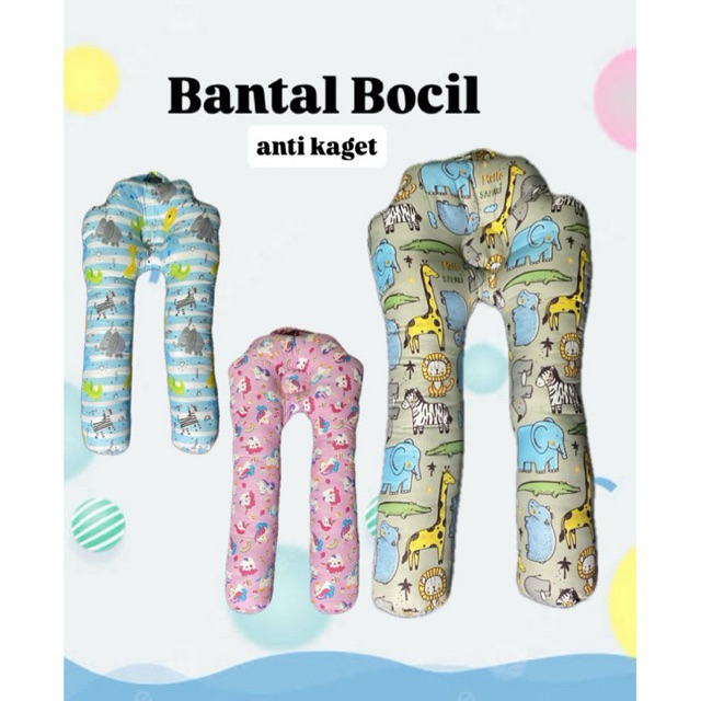 Moon Bantal Baby / Bantal Bayi & Balita / Bantal Bocil (Bucil) & Bantal Set Balita bantal guling |Pe