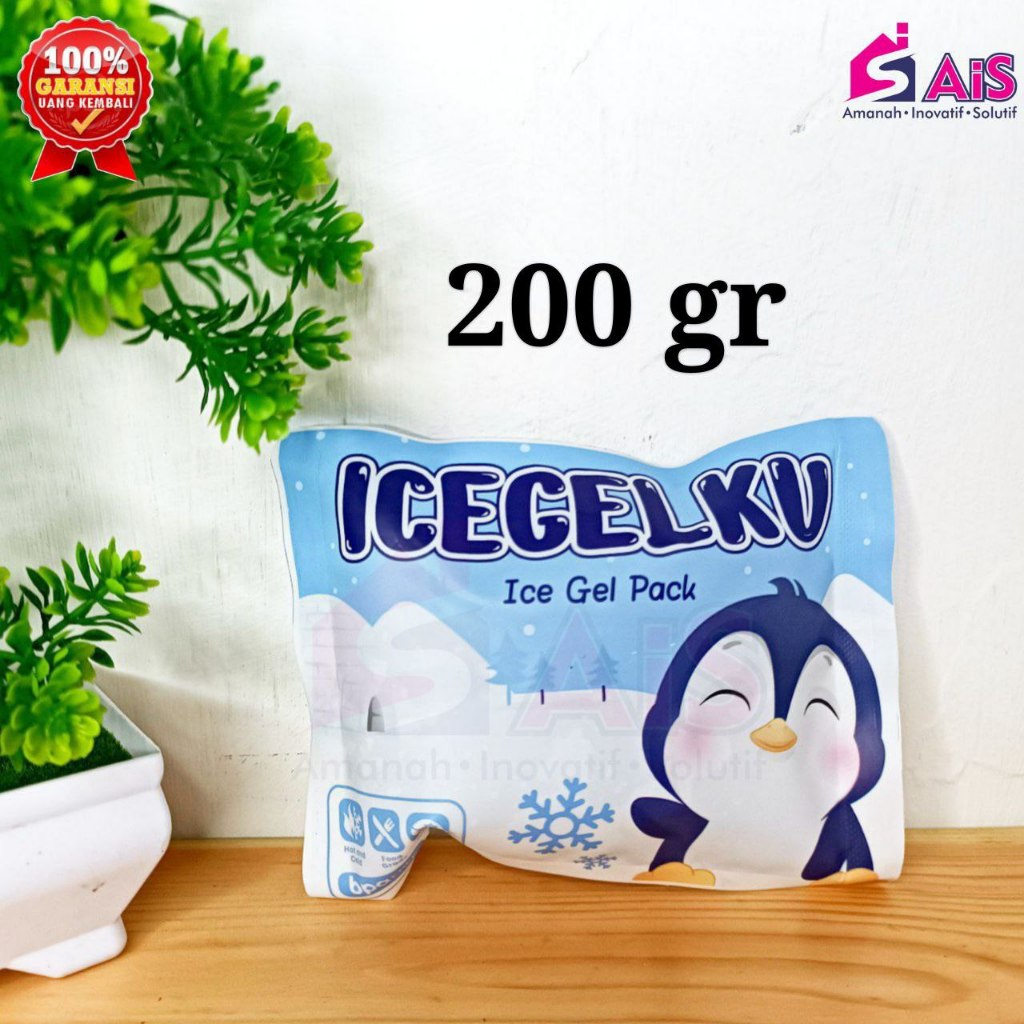 ICE GEL KECIL MERK ICEGELKU ICE GEL ASI ICEGEL TAS ASI ICEGEL COOLER BAG PENDINGIN MAKANAN/MINUMAN