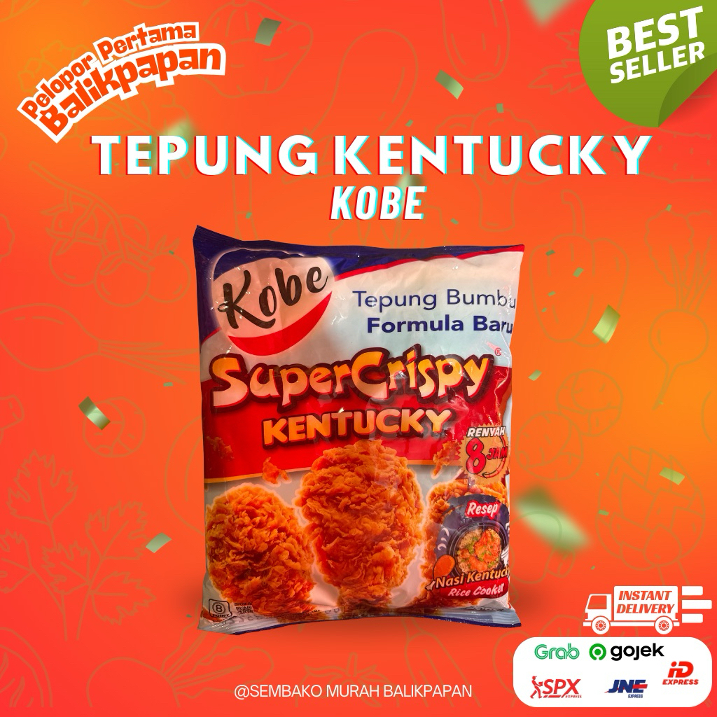 

tepung kentucky kobe super crispy 850 gr