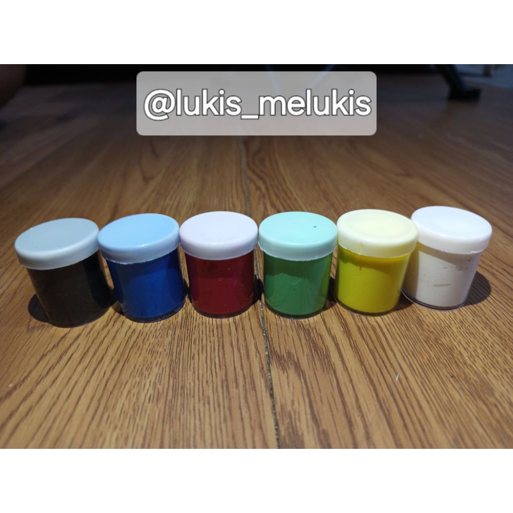 

Cat lukis akrilik 6 warna dasar | Acrylic paint 20ml