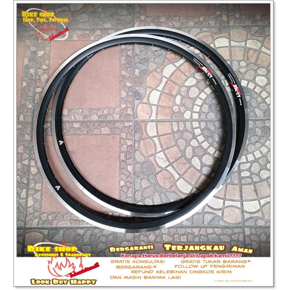 RIMS VELG ARAYA 700c AR768 32H Sepeda MTB FIXIE SPAREPART SEPEDA TERMURAH