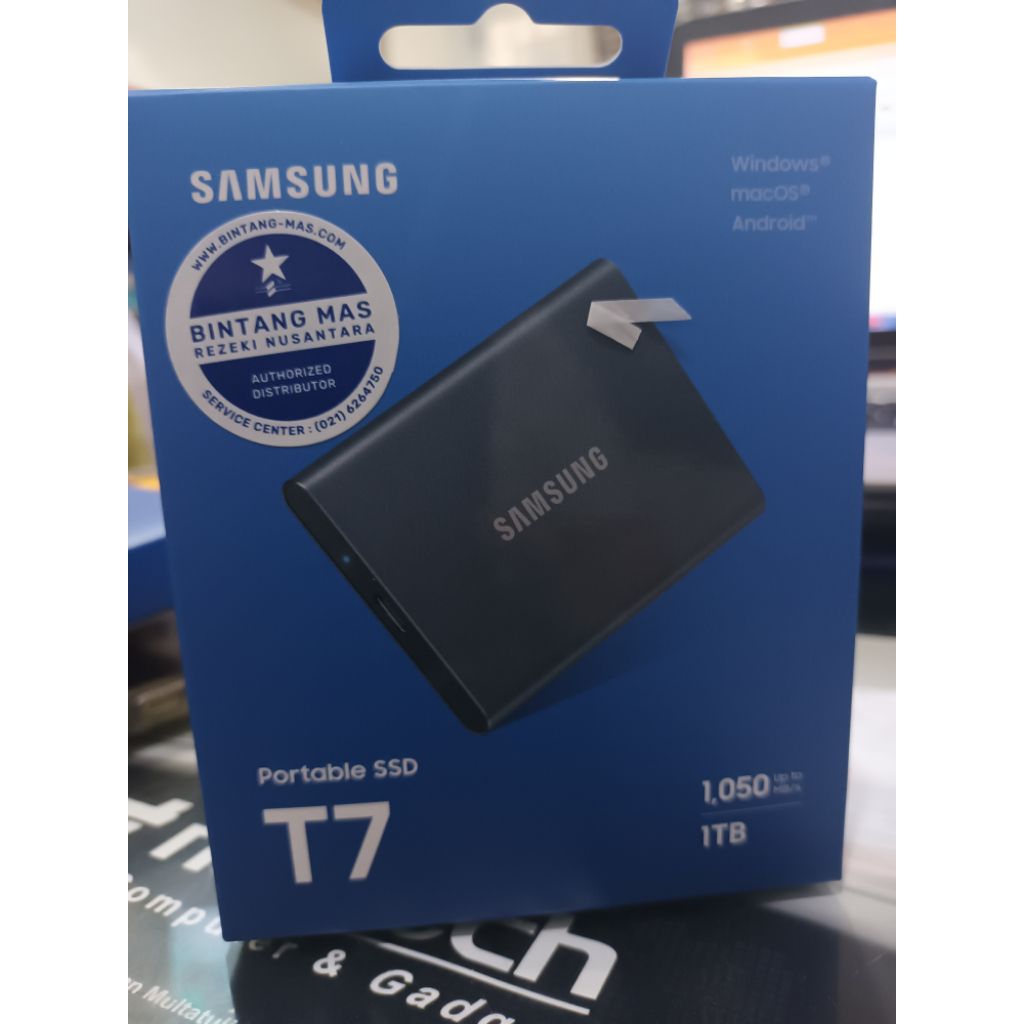 SSD External Portable 1TB  Samsung T7