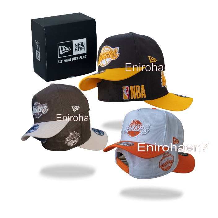 Topi LAKERS full katun Topi LOS ANGELESTopi pembasket pria wanita Unisex LAKERS KOMBI