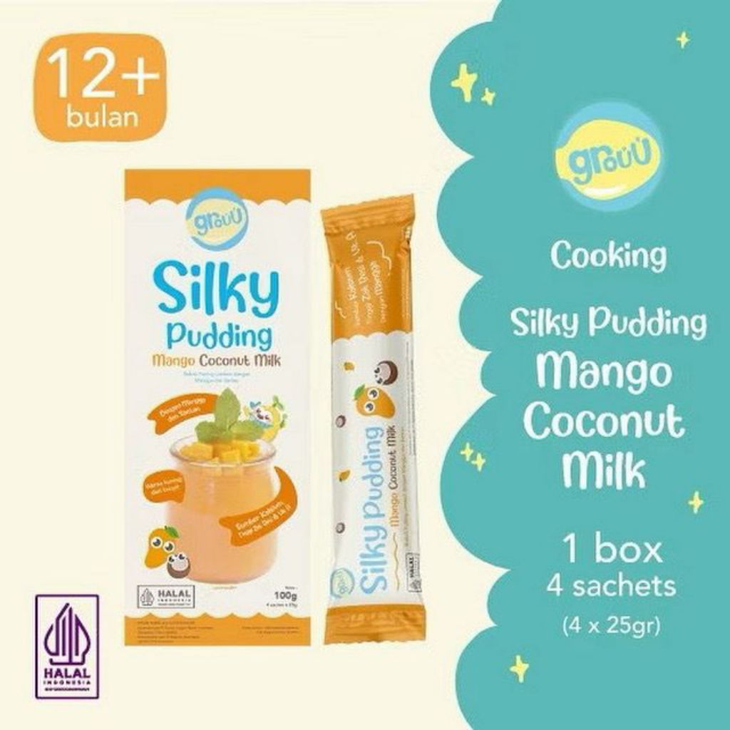 

Grouu Silky Puding Mango Coconut Milk