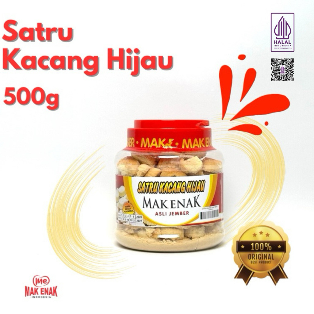

SATRU KACANG HIJAU 500 GRAM | MAK ENAK INDONESIA