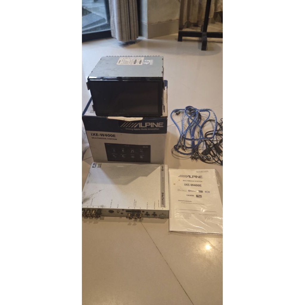 Head Unit Alpine & Processor Alpine