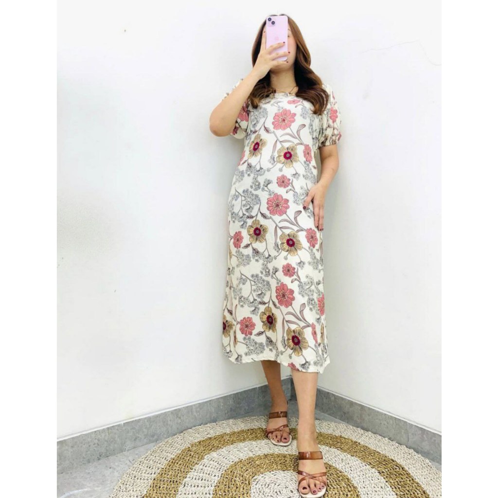 Benang Raja Daster Dewasa Midi Dress