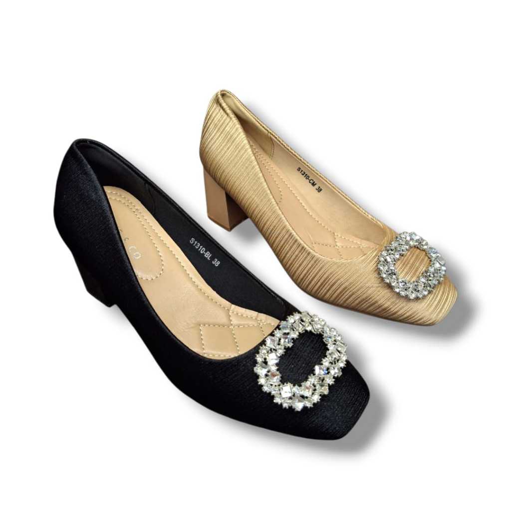 Steve & Co S1310 FS - sepatu pantofel wanita hak 6,5 cm