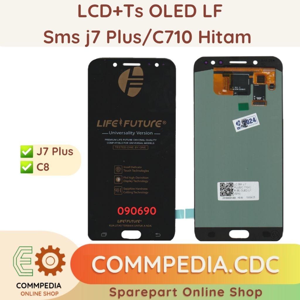 LCD+Ts Samsung C710/J7 Plus Oled