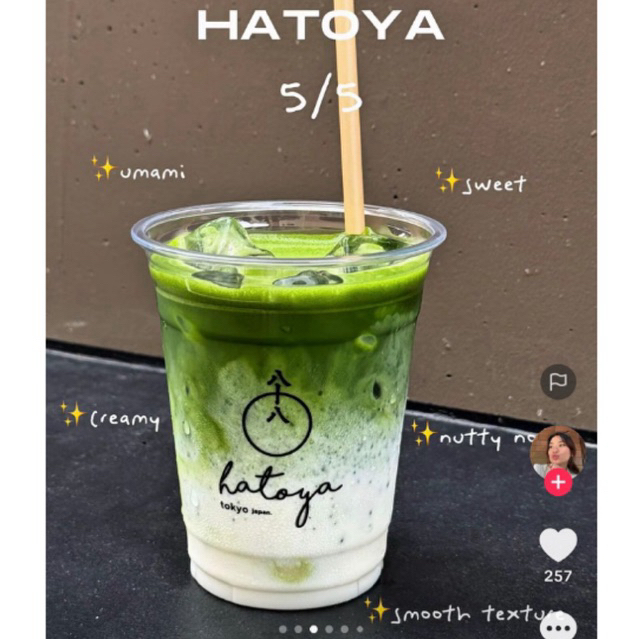 

READY Hatoya matcha powder japan