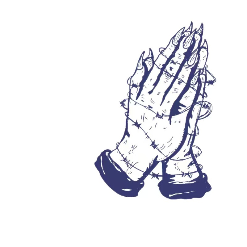 Tato lengan. Tato temporer. Horor. Tinta buah. Tahan air. Tujuh hari.