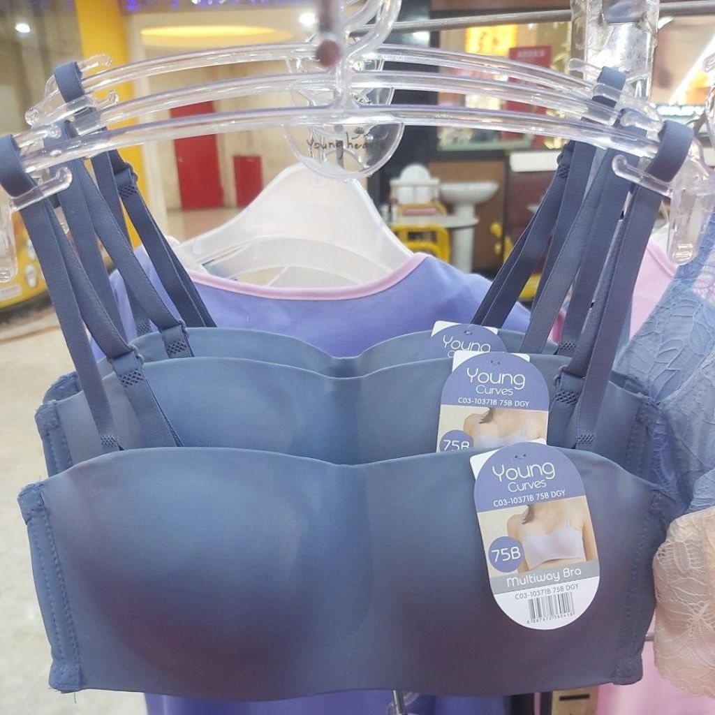 Young Curves Bra Kemben Tanpa Kawat C03-10371B