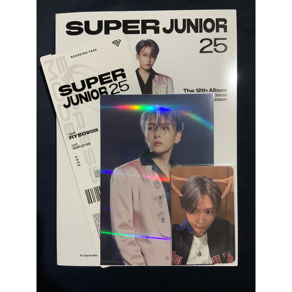 Super Junior 25 Album Photobook Ryeowook Version