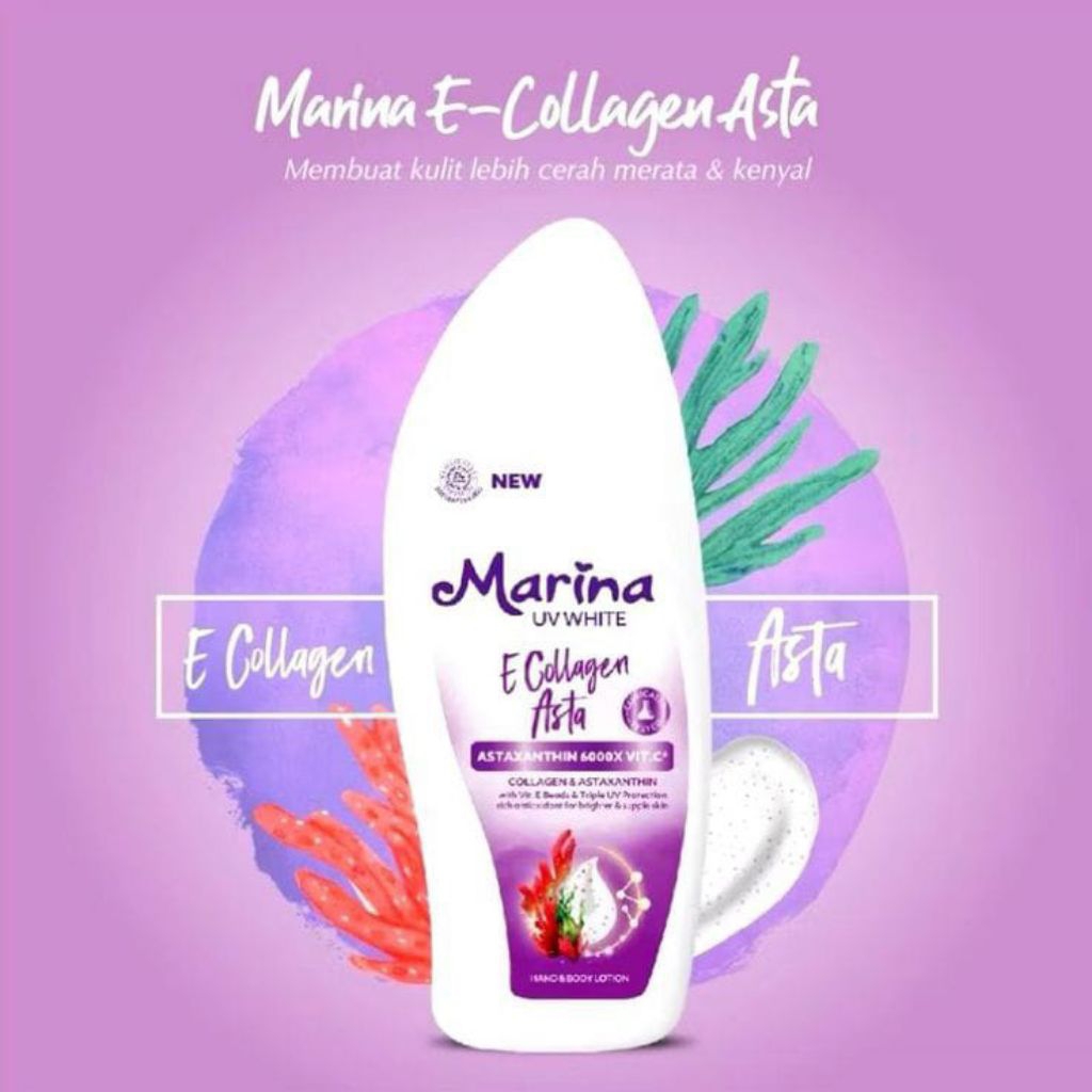Marina Body Lotion E Collagen Asta