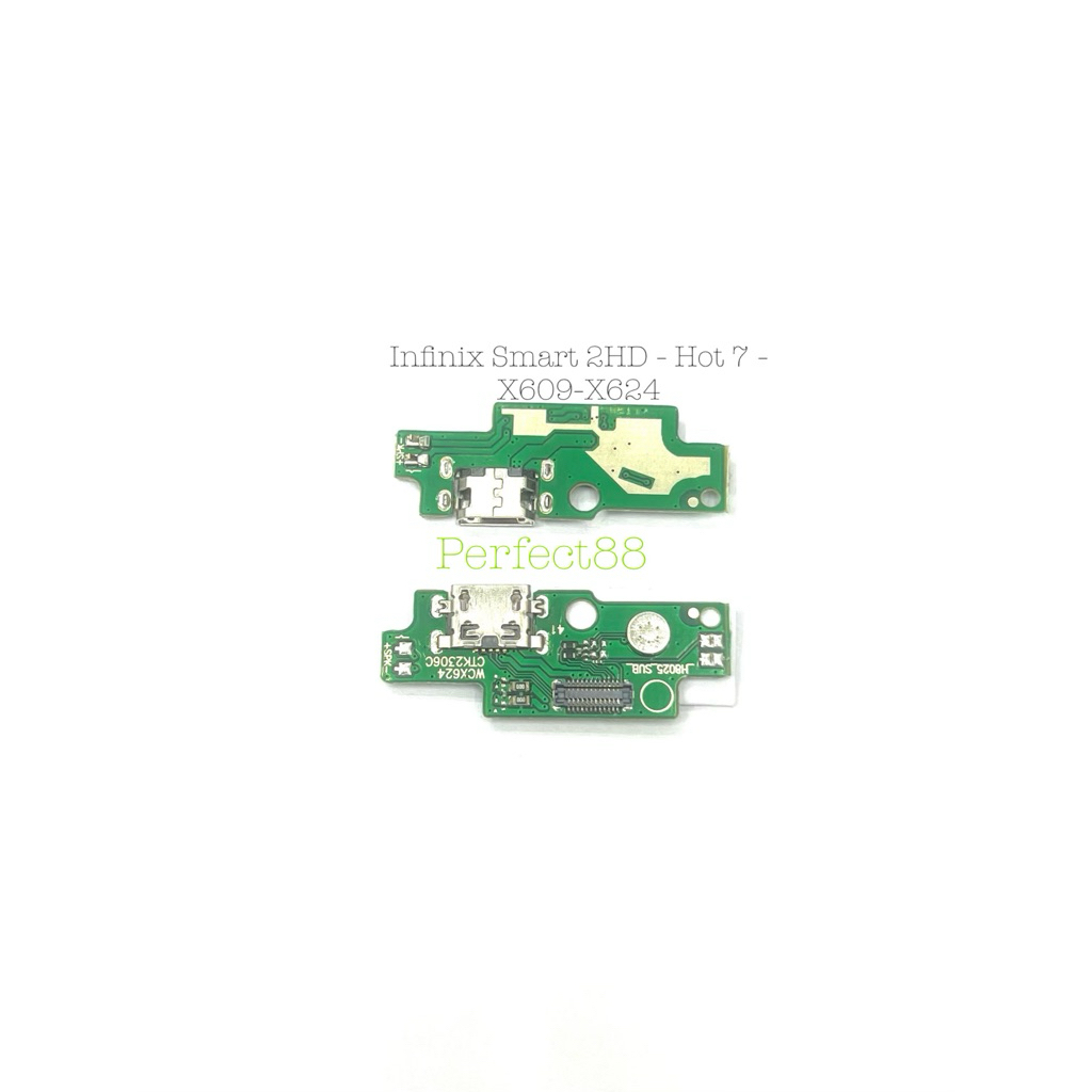 FLEXIBEL CHARGER - PAPAN CHARGER UI BOARD PCB INFINIX SMART 2 HD - HOT 7 - X609 - X624 ORI