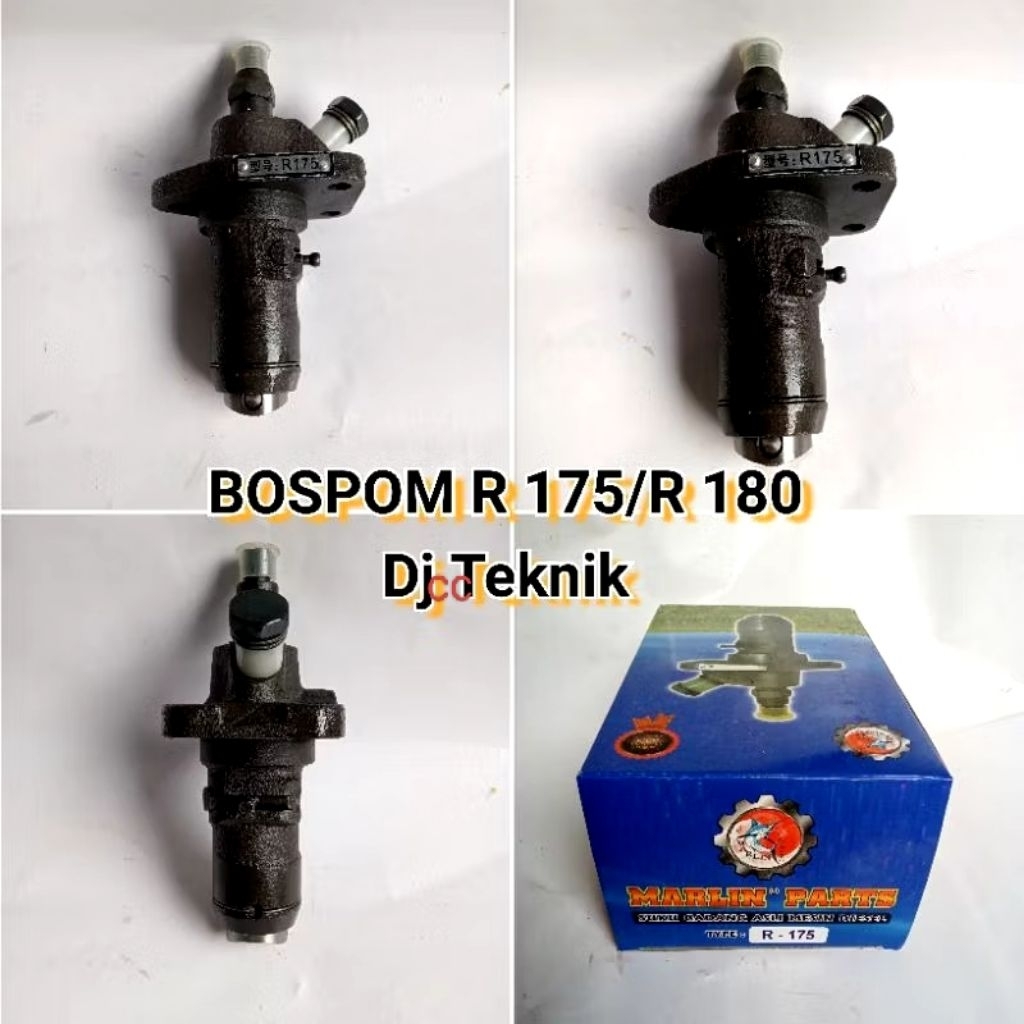 Bospom mesin diesel Dongfeng 7pk 8pk / fuel pump R175 R180
