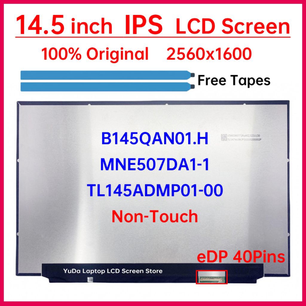 B145QAN01.H TL145ADMP01-00 M145NWK1 R0 MNE507DA1-1 5D11K17260 LENOVO YOGA 7 PRO 14APH8 RYZEN 7 7840H