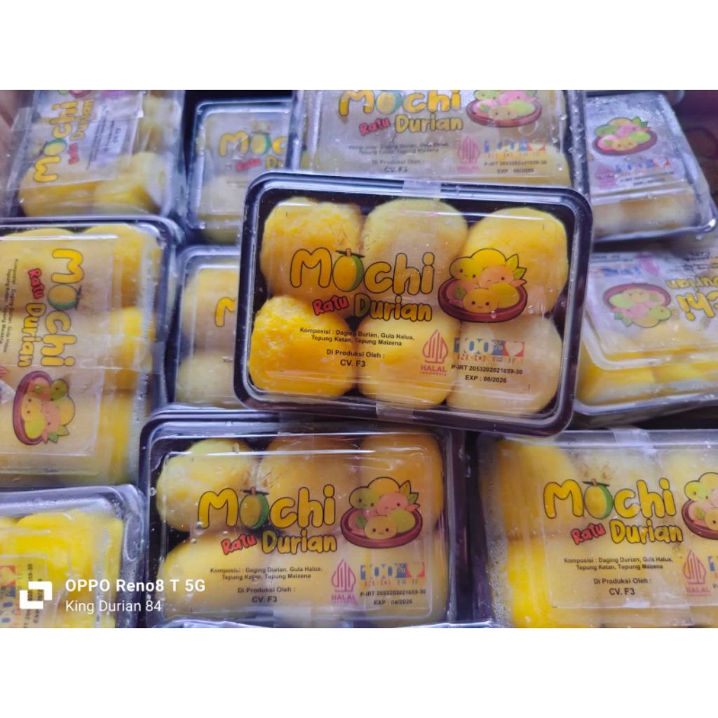 

Mochi Durian ±200gr