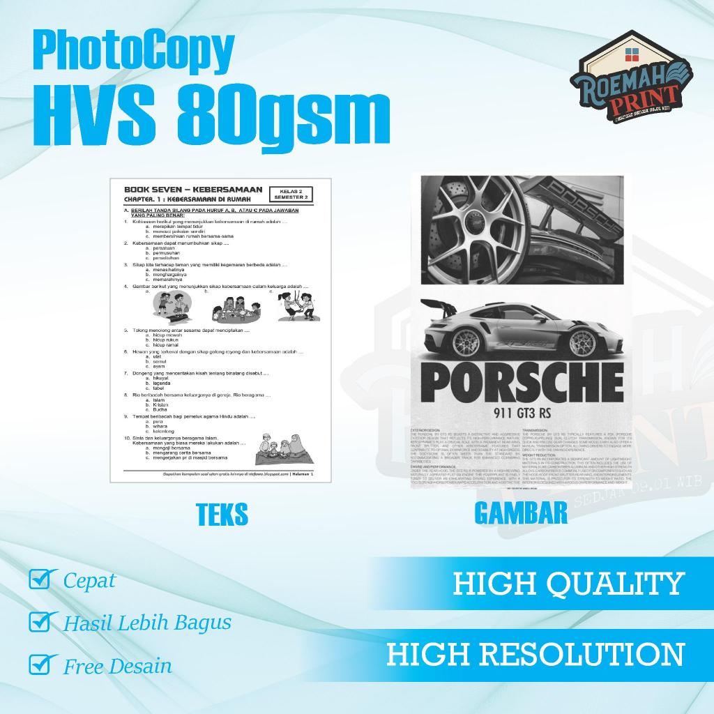 

PHOTOCOPY DIGITAL KERTAS HVS 80 GSM