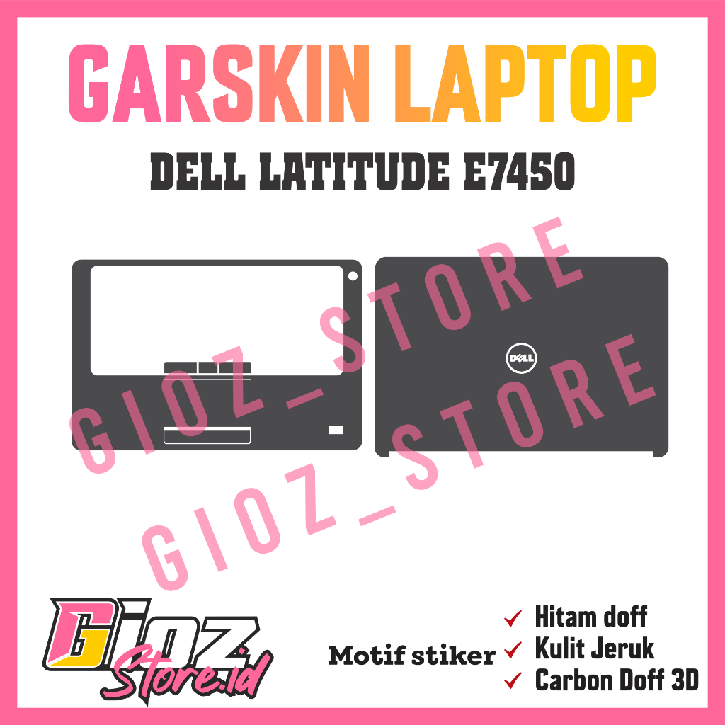 Garskin Laptop Dell E7450 Dell Latitude