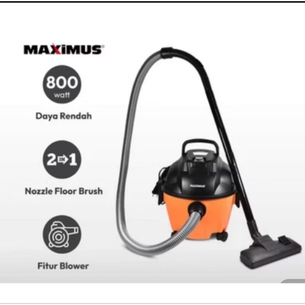 Krisbow Maximus wet dry vacum cleaner.Penghisap debu multifungsi basah dan kering 10liter