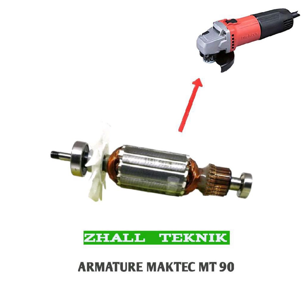 Armature Untuk Maktec MT 90 Mesin Gerinda Maktec MT 90 Angker