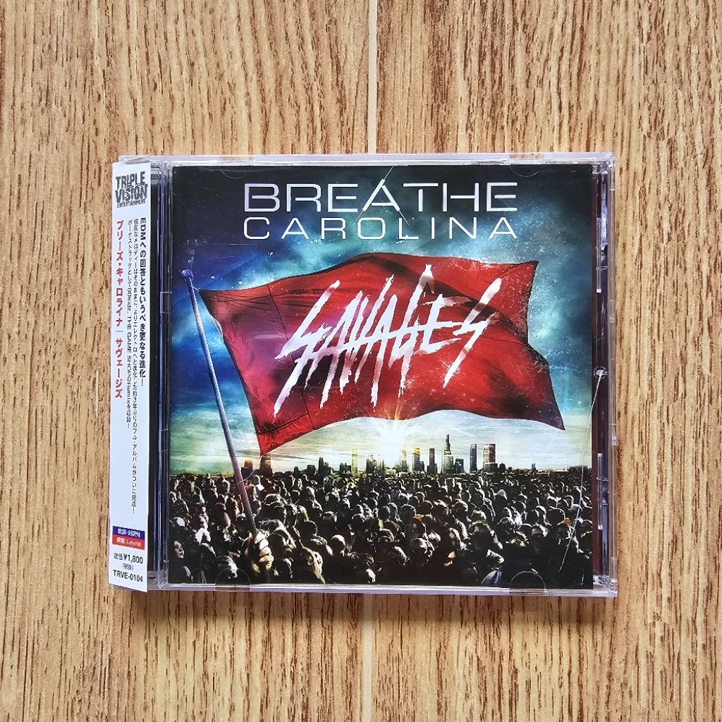 Breathe Carolina CD : Savages (Japan Obi)