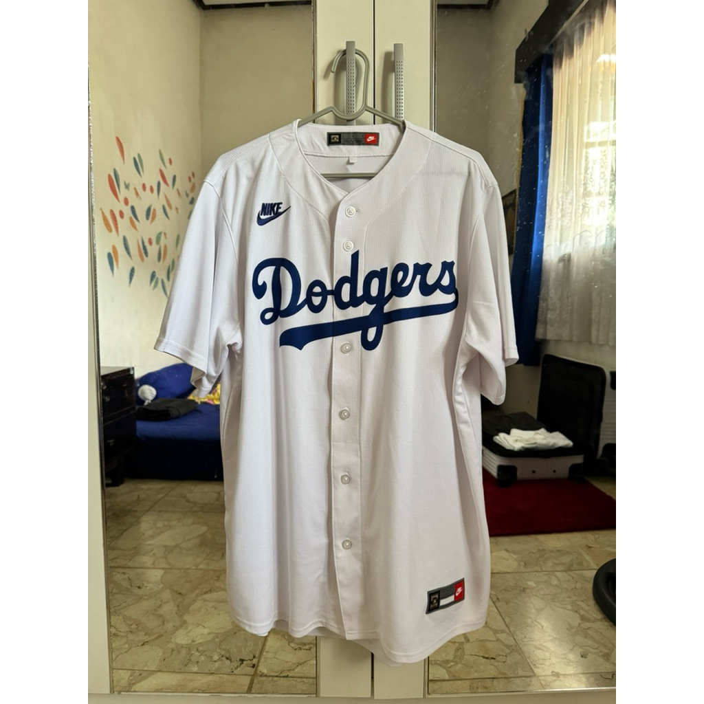 Jersey Nike Baseball Dodgers Vapor Second Original