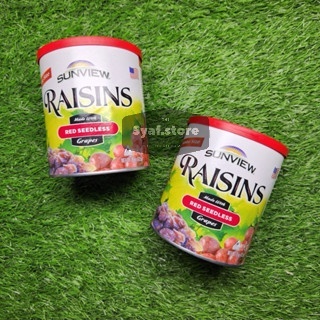 

SUNVIEW RAISINS KISMIS ANGGUR MERAH JUMBO | 425 gr | HARGA PROMO