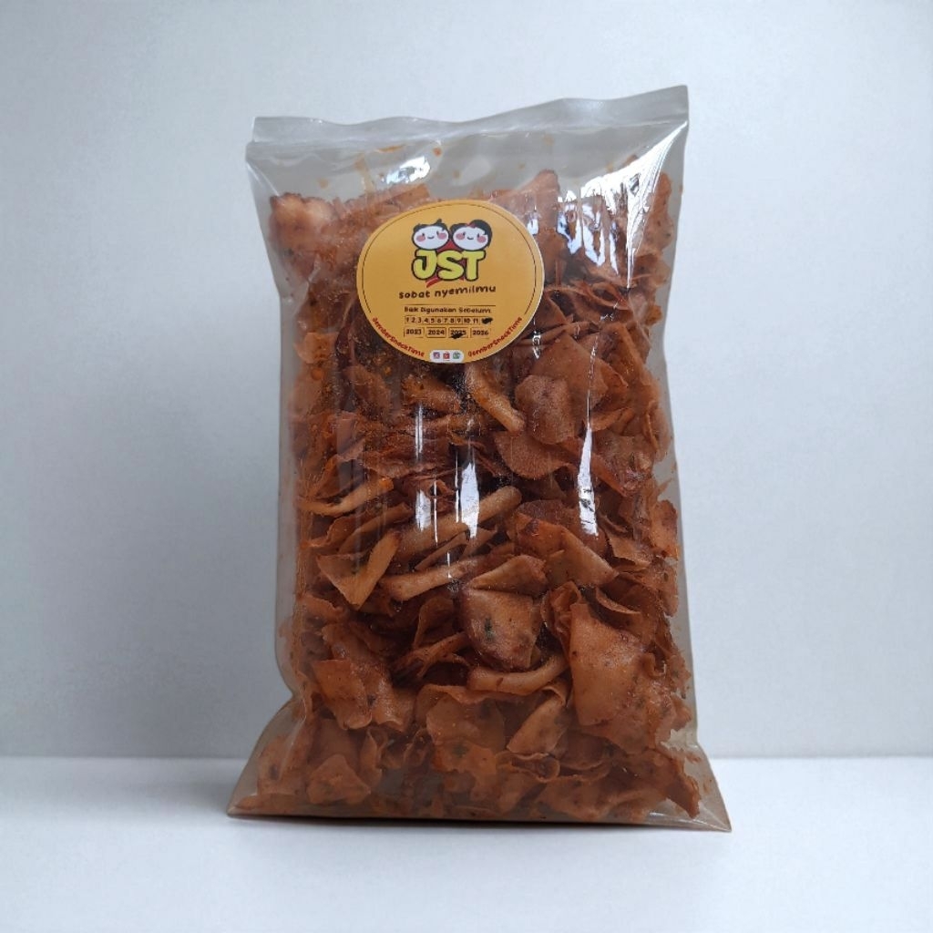 

[250gr] Singkong Kriwil Bumbu Cikruh - Pedas Renyah dan Nagih