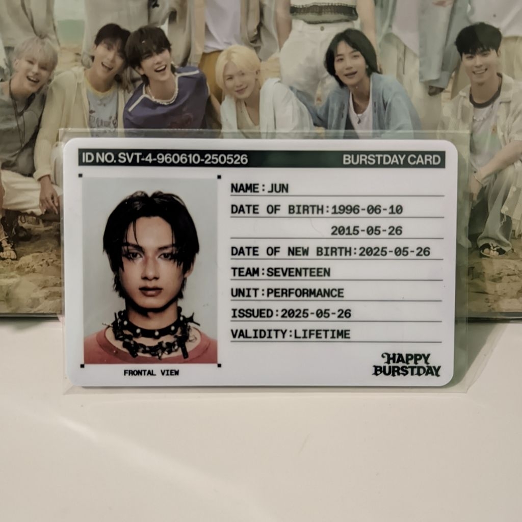 

ID CARD HAPPY BURSTDAY JUN VER.