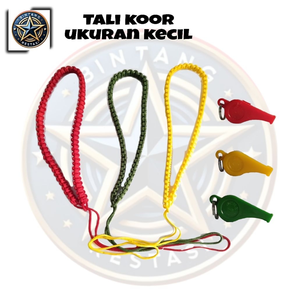 

TALI KUR PRAMUKA UKURAN KECIL/TALI KUR PELUIT KECIL