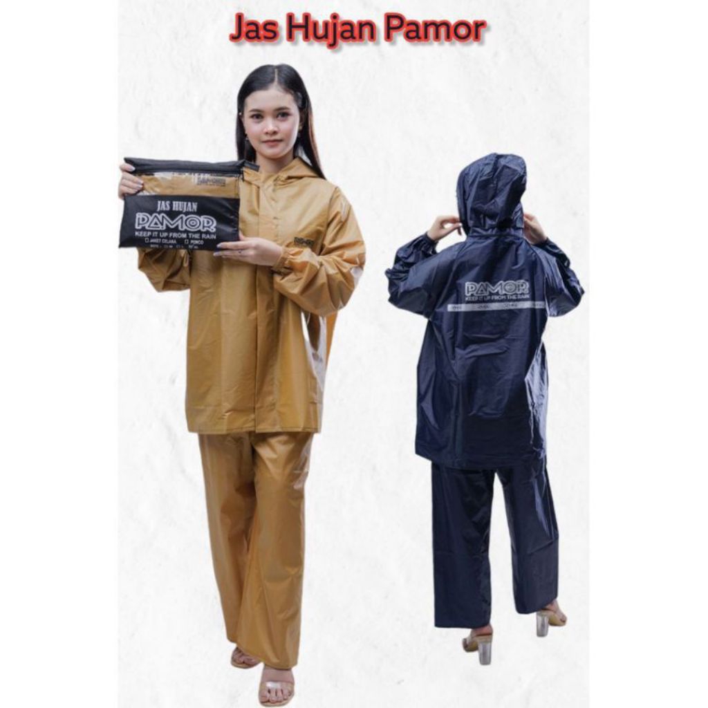 Jas Hujan Jas Hujan Setelan berkualitas kuat Pria Dan Wanita