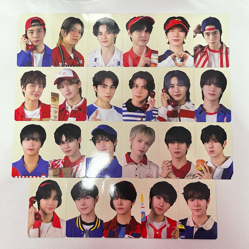 (SHARING) PHOTOCARD OFFICIAL NCT ZONE PIZZA BOY