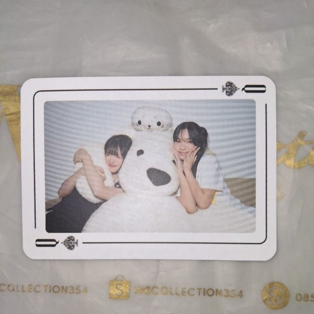 Playing Card JKT48 Benefit ACE (Kimmy & Aralie)