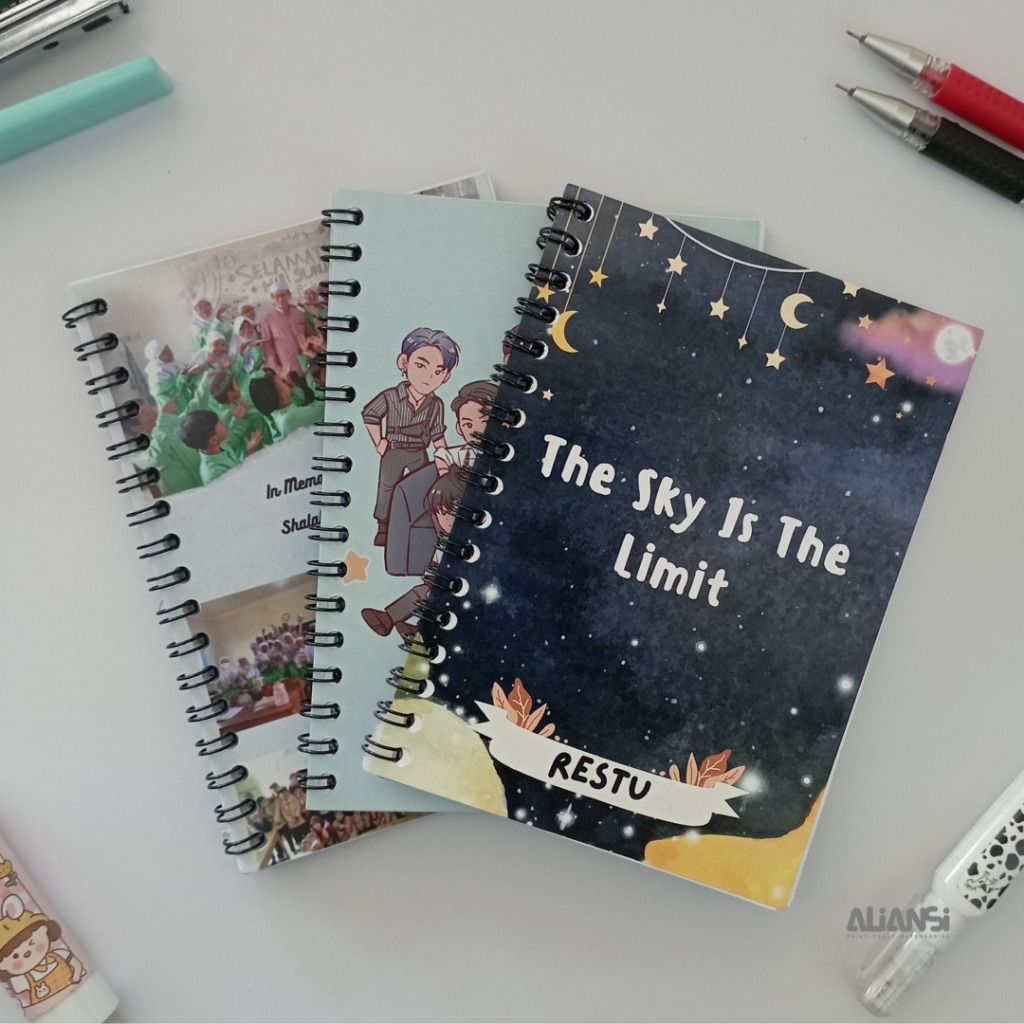 

BUKU NOTEBOOK A6 PERNIKAHAN WEDDING UNDANGAN SEMINAR SEKOLAH CUSTOM DESAIN TERMURAH