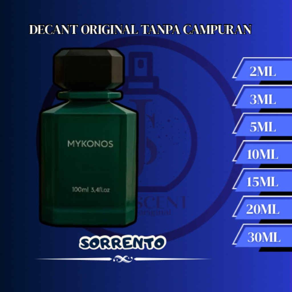 DECANT MYKONOS SORRENTO