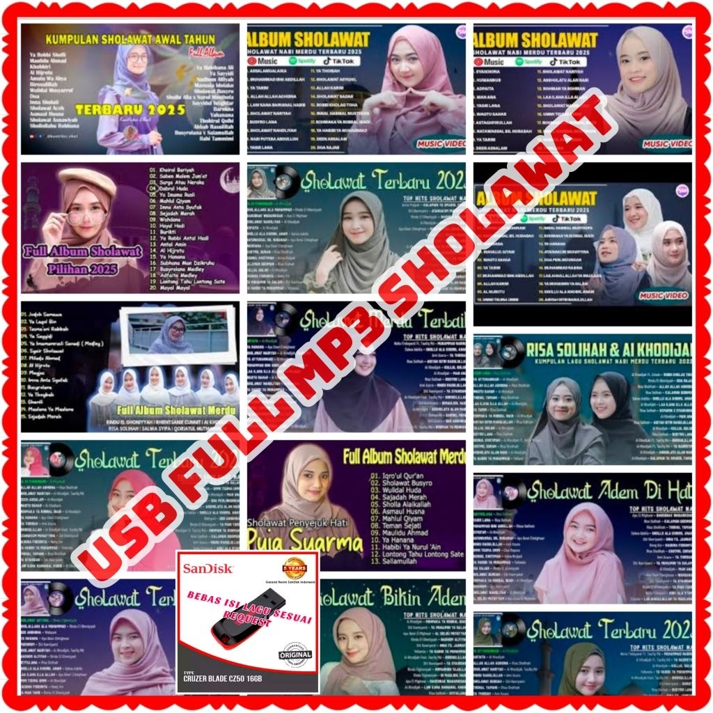 MP4 MP3 MP5 DVD VCD-USB LAGU MP4 SHOLAWAT-USB LAGU MP3 MOBIL SHOLAWAT-USB LAGU SHOLAWAT LENGKAP-USB 
