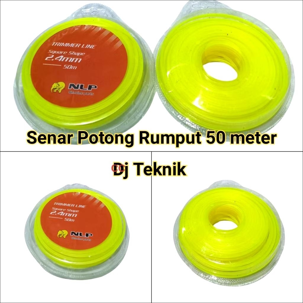 tali nylon potong rumput 4tak 2tak panjang 50meter