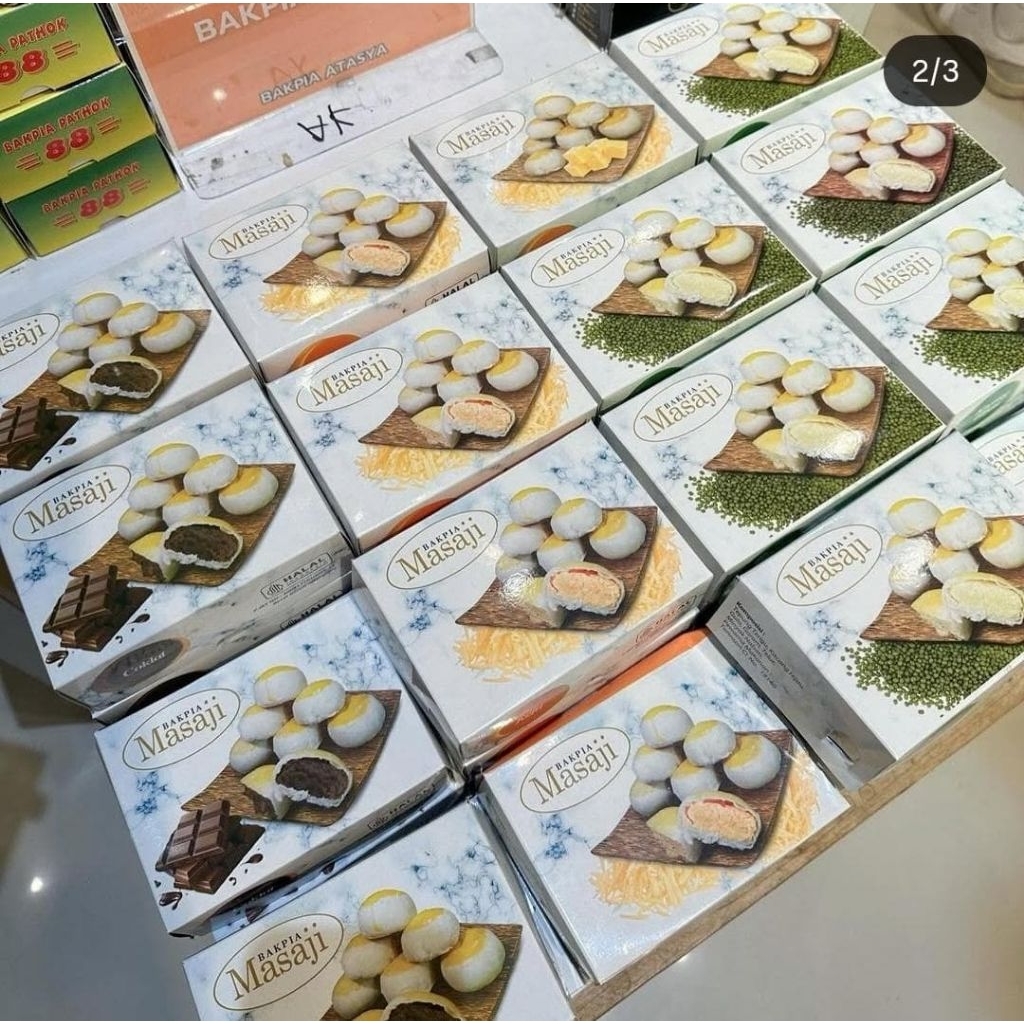 

BAKPIA MASAJI ISI 10 • PREMIUM • FULL KACANG HIJAU